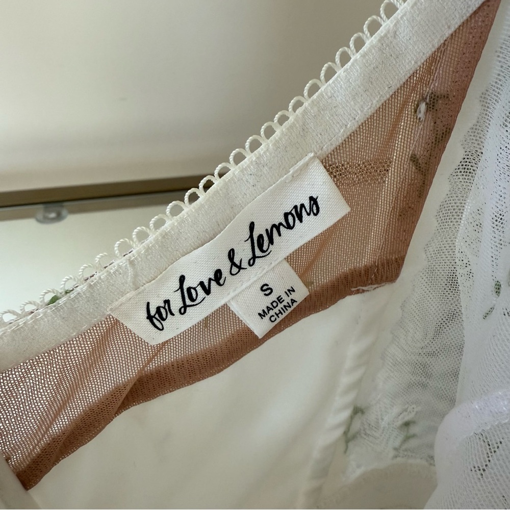 For Love & Lemons Frescia Maxi Dress Size S - Picture 15 of 15